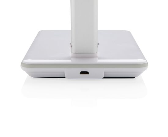 Lampe de bureau avec chargeur à induction 5W Blanc - XD Collection P308.783