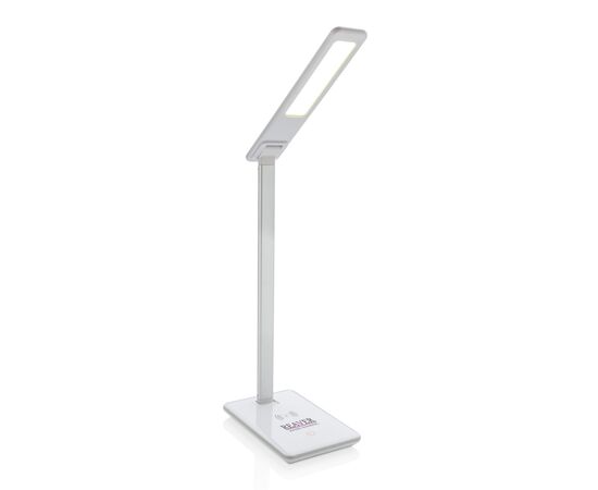 Lampe de bureau avec chargeur à induction 5W Blanc - XD Collection P308.783