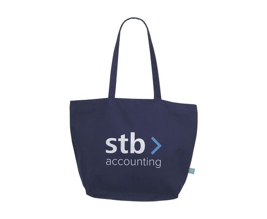 Organic Canvas Pro Shopper (320 g/m²) Tasche Marine -  497332