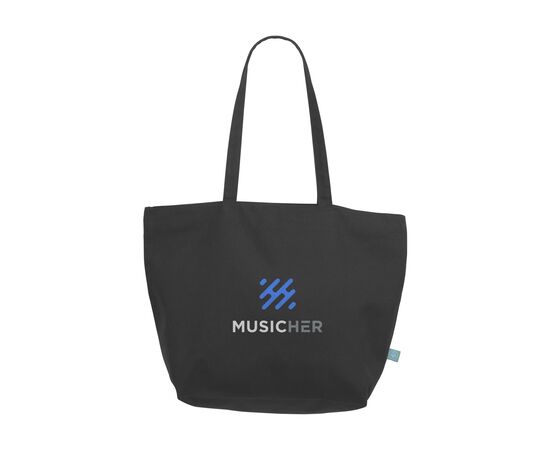 Organic Canvas Pro Shopper (320 g/m²) Tasche Schwarz -  497398