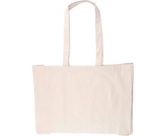 Oeko-Tex cotton (220 gsm) shopping bag Imogen Khaki -  1161747.013