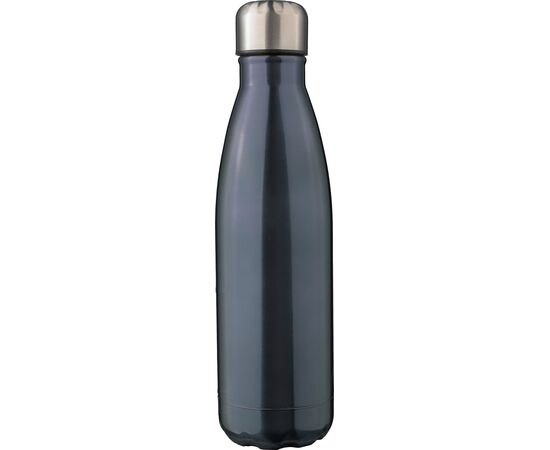 Recycled stainless steel double-walled flask 500 ml Clifford Gun metal -  1171300.411