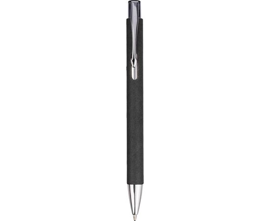 Stylo bille en carton recyclé Debra Noir -  1171447.001.Zwartschrijvend