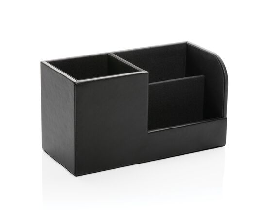 Swiss Peak RCS recycelter PU Desk organizer Schwarz - Swiss Peak P300.221