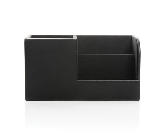 Swiss Peak RCS recycelter PU Desk organizer Schwarz - Swiss Peak P300.221