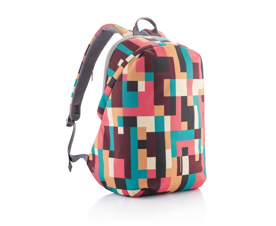 Bobby Soft "Art", anti-diefstal rugzak Groen, Grijs - XD Design P705.867