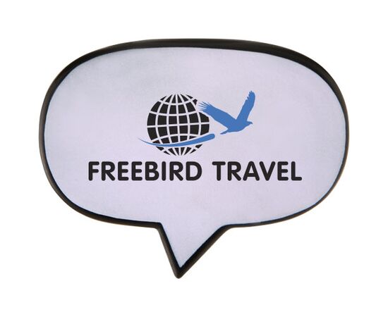 Hey anti-stress spraakballon Wit - Unbranded 10222900