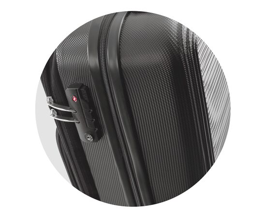 Trolley deluxe 20 inch Zwart -  LT95136-N0002
