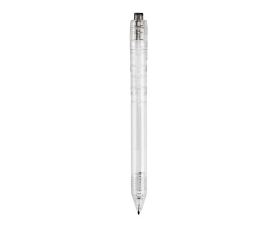 Balpen R-PET Transparant zwart -  LT87553-N0402