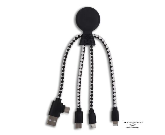 2067 | Xoopar Mr. Bio Wheat Eco-Friendly Cable Schwarz - Xoopar LT41003-N0002