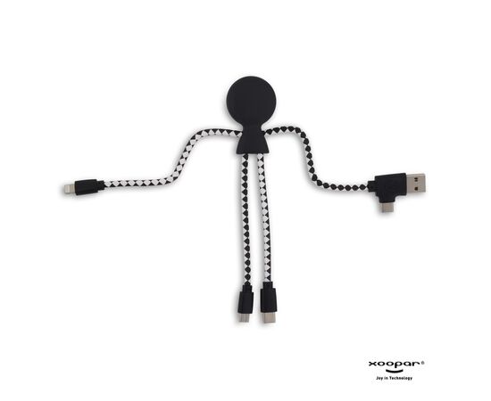 2067 | Xoopar Mr. Bio Wheat Eco-Friendly Cable Schwarz - Xoopar LT41003-N0002