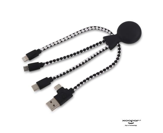 2067 | Xoopar Mr. Bio Wheat Eco-Friendly Cable Schwarz - Xoopar LT41003-N0002