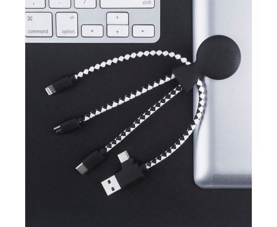 2067 | Xoopar Mr. Bio Wheat Eco-Friendly Cable Schwarz - Xoopar LT41003-N0002