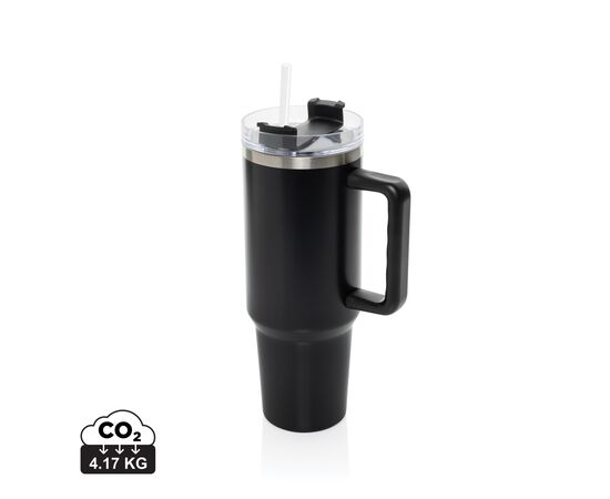 Peakflow RCS recycled steel tumbler 1200ML Black - XD Collection P437.3301