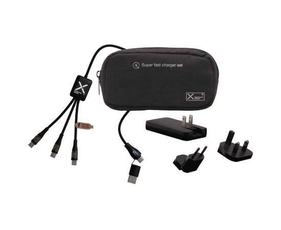 SCX.design C56 65 W reisoplaadset Zwart - SCX.design 1PX20590