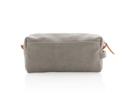 Trousse de toilette en toile Gris - XD Collection P703.042