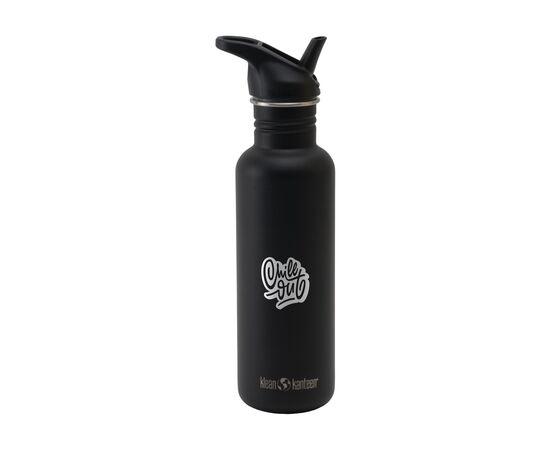 Klean Kanteen Classic Bottle Flip Seal Sport Cap 800 ml Black - Klean Kanteen 247198