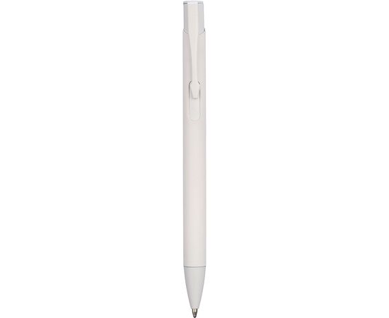 Gerecycled aluminium balpen Gladys Wit -  1172273.002.Blauwschrijvend