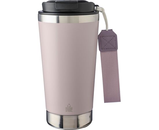 Mug isotherme en acier inoxydable recyclé Kayla Rose pastel -  1172551.361