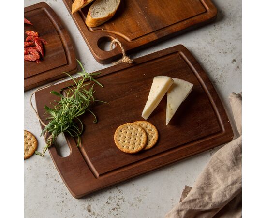 Orrefors Jernverk Acacia wooden cutting board big Wood - Orrefors Jernverk LT54028-N0093