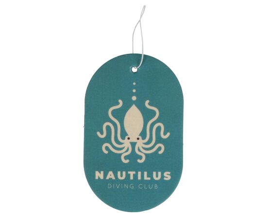 Car air freshener oval with ocean fresh scent Full-colour -  LT91008-N0995