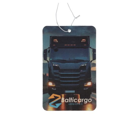 Rafraîchisseur d'air pour voiture rectangle avec parfum océanique Tout en couleur -  LT91012-N0995