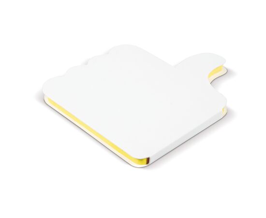 Zelfklevende memoblaadjes Thumbs-up Wit, Geel -  LT91824-N0141