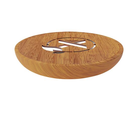 SCX.design W23 10W wireless charging pad with light-up logo Bois - SCX.design 1PX08271