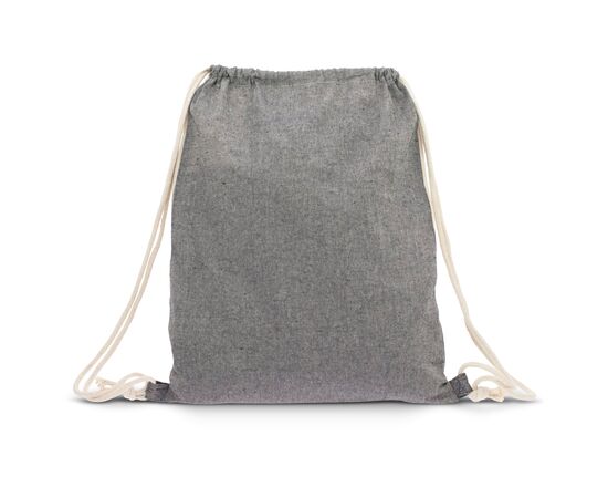 Rugzak Gerecycled katoen OEKO-TEX® 140g/m² 35x45cm Grijs - empty LT95249-N0061