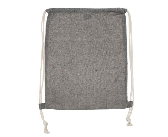 Rugzak Gerecycled katoen OEKO-TEX® 140g/m² 35x45cm Grijs - empty LT95249-N0061