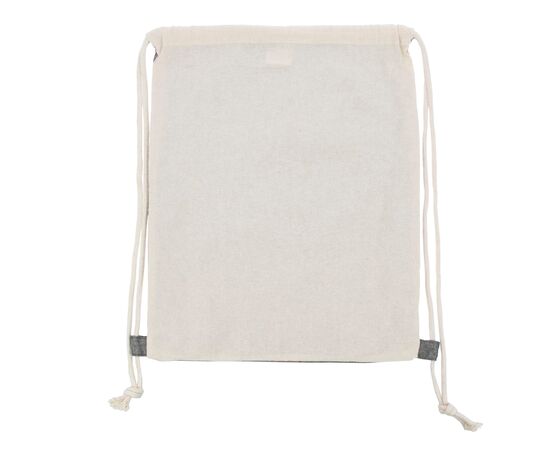 Rugzak Gerecycled katoen OEKO-TEX® 140g/m² 35x45cm Grijs - empty LT95249-N0061