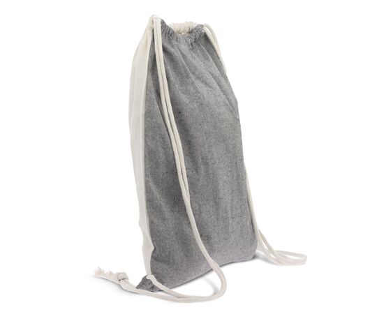 Rugzak Gerecycled katoen OEKO-TEX® 140g/m² 35x45cm Grijs - empty LT95249-N0061