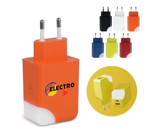 Xoopar Ice-G 65W GaN stroomadapter Blauw - Xoopar LT41022-N0011