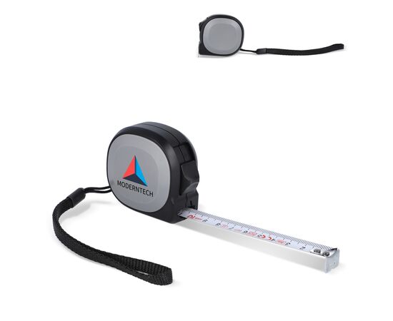 MeasureMate measuring tape 5M Black, Grey -  LT91875-N0261