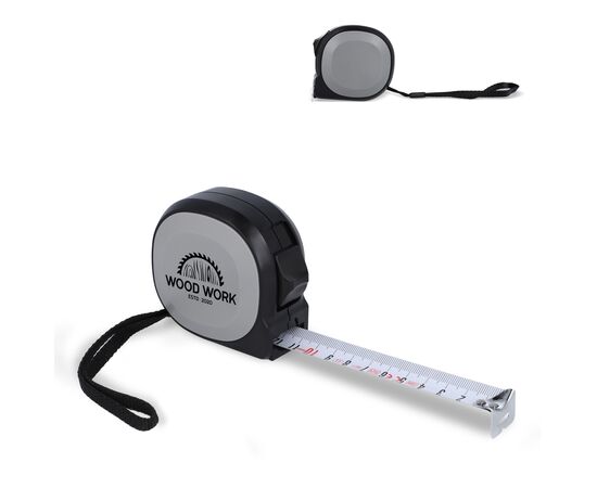 MeasureMate Rolmaat 7,5 meter Zwart, Grijs -  LT91876-N0261