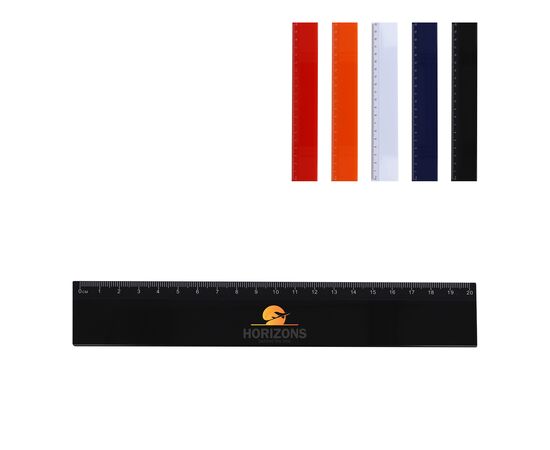 Liniaal 20cm Zwart -  LT91921-N0002