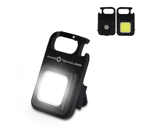 COB Wiederaufladbares magnetisches Licht Schwarz -  LT93328-N0002