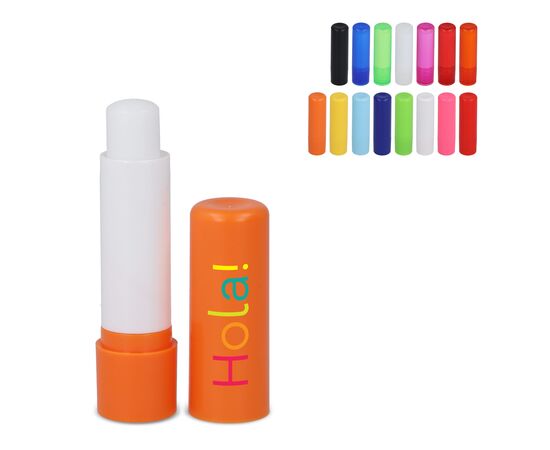 Klassieke lippenbalsemstick gerecycled materiaal Lichtblauw -  LT90485-N0012