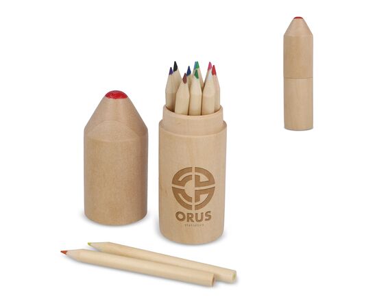 Premium wooden colouring pencil set  Nature -  LT91574-N0094
