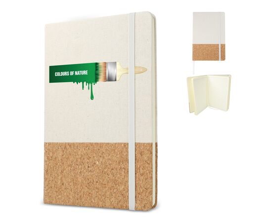 Cahier coton &amp; liège A5 Nature -  LT92084-N0094