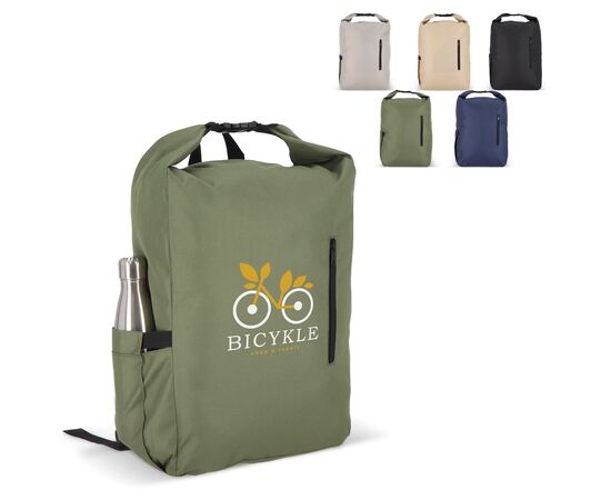 R-PET 600D Rolltop buckle backpack 20L Olivegreen -  LT95352-N0043