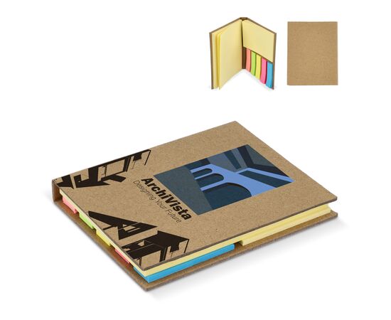 Notes autocollantes papier d'artisanat 3 Nature -  LT92087-N0094