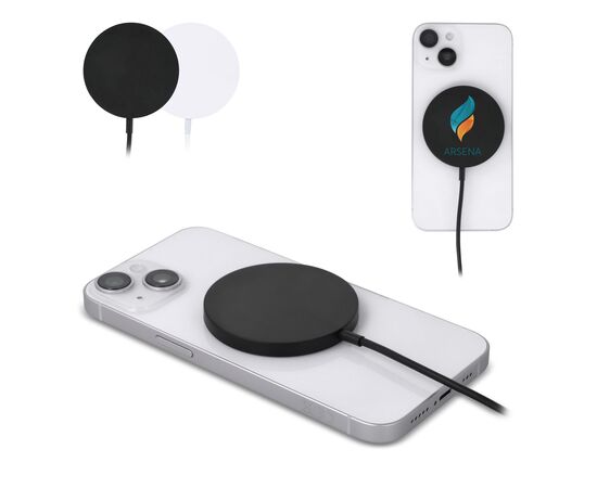 Wireless magnetic charging pad 15W Black -  LT95558-N0002