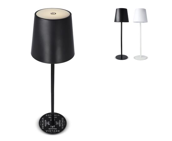 Lampe de table rechargeable Noir -  LT91102-N0002
