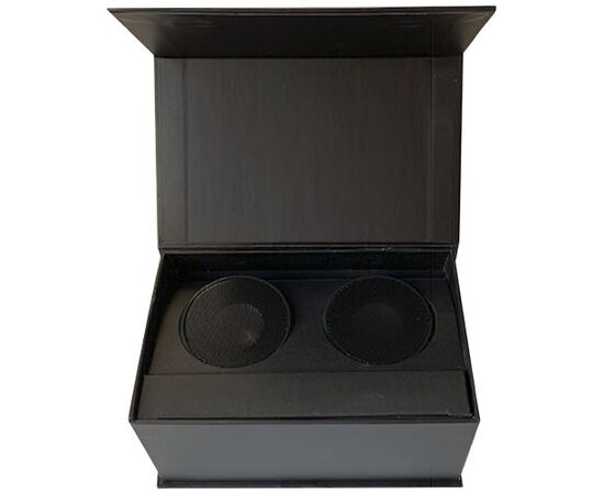 SCX.design S40 speaker stereo 2x3W met oplichtend logo Zwart, Wit - SCX.design 1PX02800