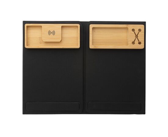 Organisateur de bureau pliable en rPET Impact AWARE Noir - XD Xclusive P300.191