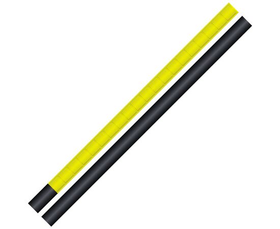RFX&#8482; 58 cm reflektierendes PVC Band für Haustiere Neongelb - RFX™ 1PR05713