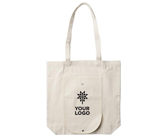 Cotton (250 gr/m²) shopping bag Selma Khaki -  7854.013