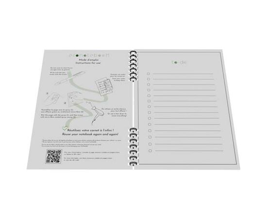 EcoNotebook NA5 with PU leather cover Noir - SCX.design 1PX14690
