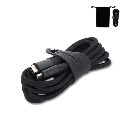 2069 | PowerPlus USB-C to USB-C Power Delivery Cable with data transfer Black - INT LT40004-N0002